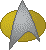 a Star Trek com badge