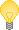 a blinking lightbulb