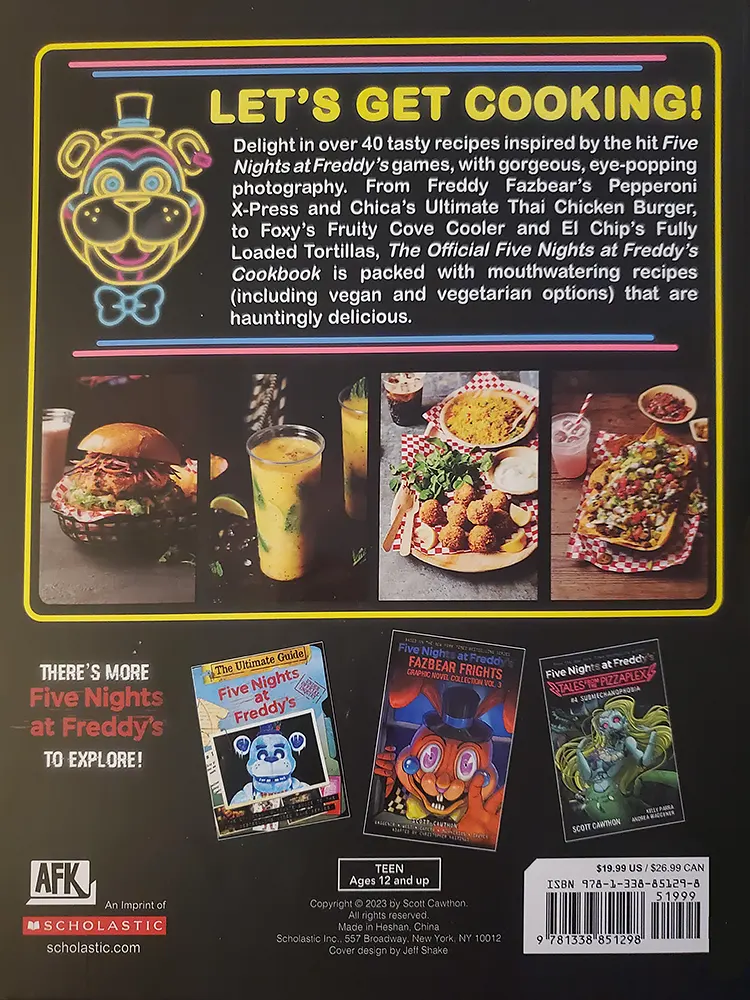 The Official Five Nights at Freddy's Cookbook: An AFK Book The Official Five Nights at Freddy's Cookbook: An AFK Book