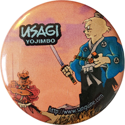 Usagi Yojimbo and an opponent