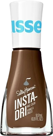 a bottle of Hershey's chocolate-brown nail polish