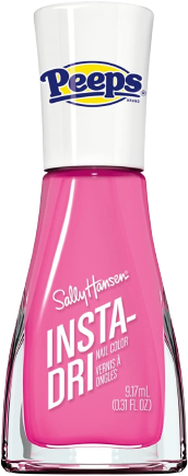 a bottle of brilliant pink nail polish