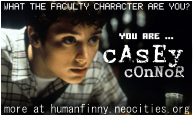What The Faculty Character Are You?