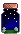 a tiny jar of night sky