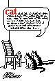 Cat by B Kliban