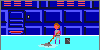 the human protaganist of the SpaceQuest computer game series, mopping the floor of a futuristic room