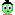Invader Zim head, in disguise, which blinks occasionally
