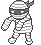 an itty bitty mummy